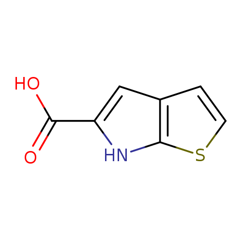 OC(=O)c1cc2c([nH]1)scc2