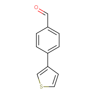 O=Cc1ccc(cc1)c1cscc1