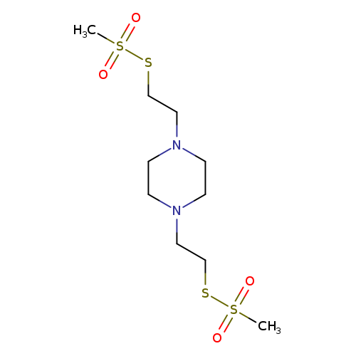 CS(=O)(=O)SCCN1CCN(CC1)CCSS(=O)(=O)C