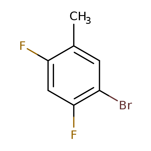 Cc1cc(Br)c(cc1F)F