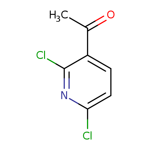 CC(=O)c1ccc(nc1Cl)Cl