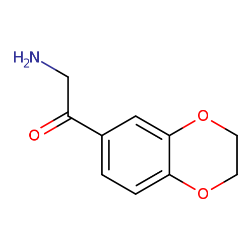 NCC(=O)c1ccc2c(c1)OCCO2