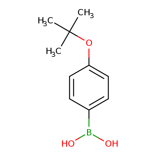 OB(c1ccc(cc1)OC(C)(C)C)O