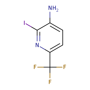 Nc1ccc(nc1I)C(F)(F)F
