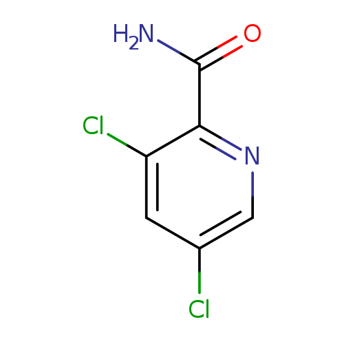 Clc1cnc(c(c1)Cl)C(=O)N