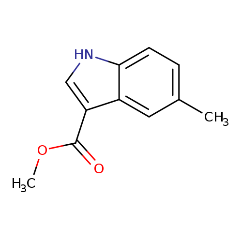 COC(=O)c1c[nH]c2c1cc(C)cc2