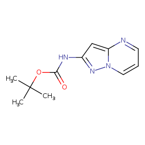 O=C(OC(C)(C)C)Nc1nn2c(c1)nccc2