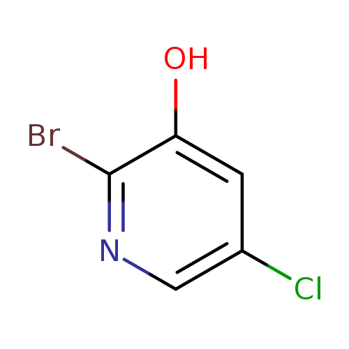 Clc1cnc(c(c1)O)Br