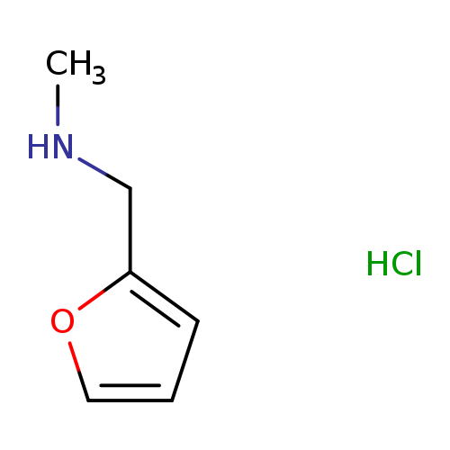 CNCc1ccco1.Cl