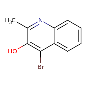 Oc1c(C)nc2c(c1Br)cccc2