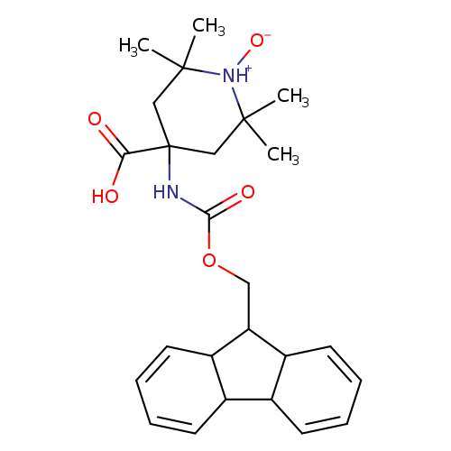 O=C(NC1(CC(C)(C)[NH+](C(C1)(C)C)[O-])C(=O)O)OCC1C2C=CC=CC2C2C1C=CC=C2
