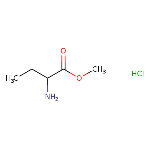 CCC(C(=O)OC)N.Cl