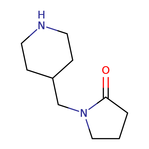 O=C1CCCN1CC1CCNCC1