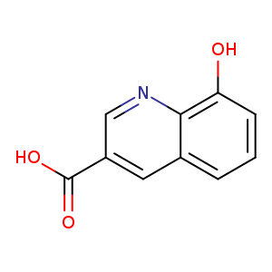 OC(=O)c1cnc2c(c1)cccc2O