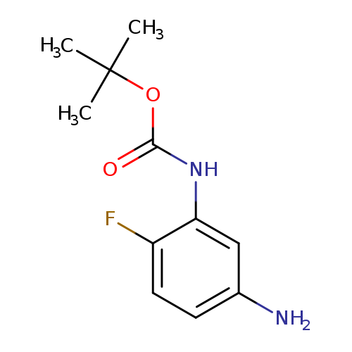 O=C(Nc1cc(N)ccc1F)OC(C)(C)C