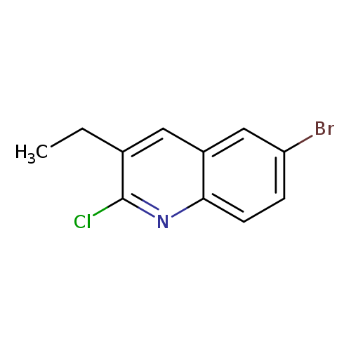 CCc1cc2cc(Br)ccc2nc1Cl