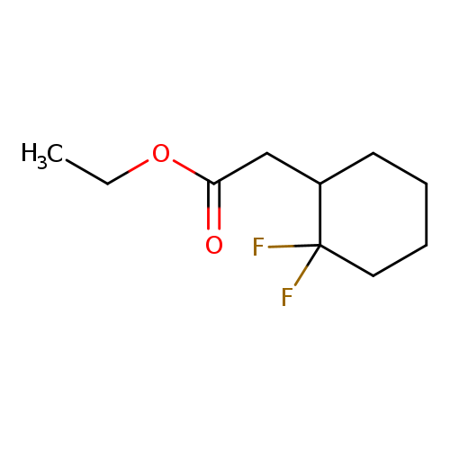 CCOC(=O)CC1CCCCC1(F)F