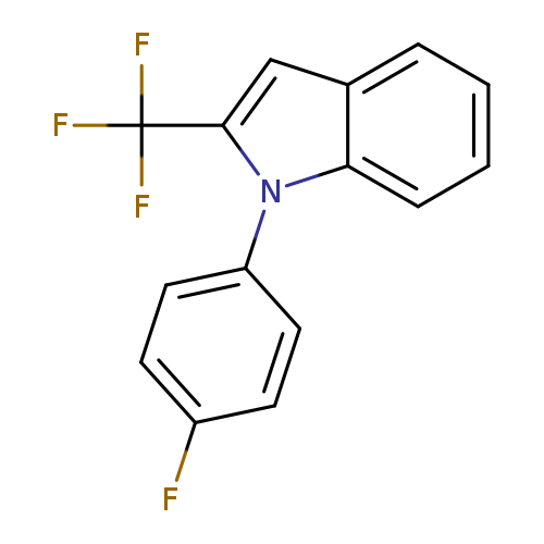 Fc1ccc(cc1)n1c2ccccc2cc1C(F)(F)F