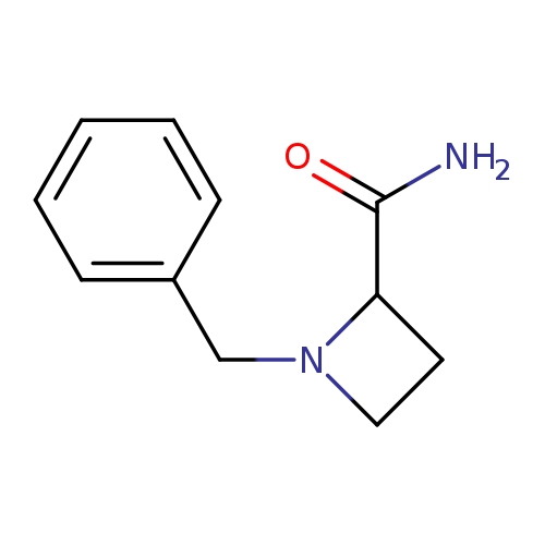NC(=O)C1CCN1Cc1ccccc1