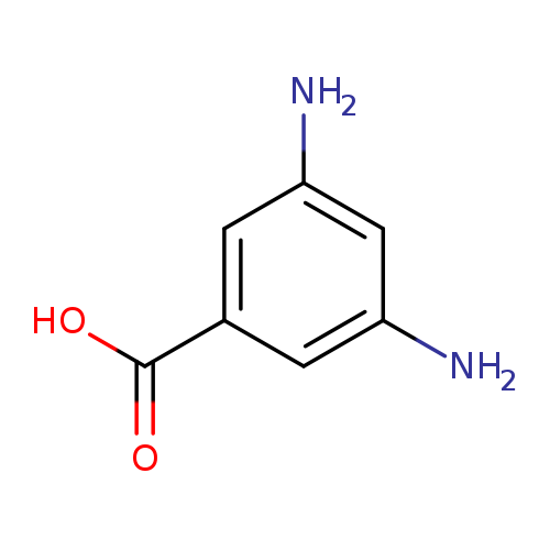 OC(=O)c1cc(N)cc(c1)N