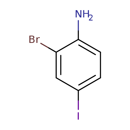 Ic1ccc(c(c1)Br)N