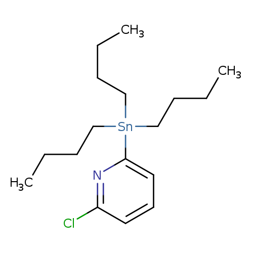 CCCC[Sn](c1cccc(n1)Cl)(CCCC)CCCC