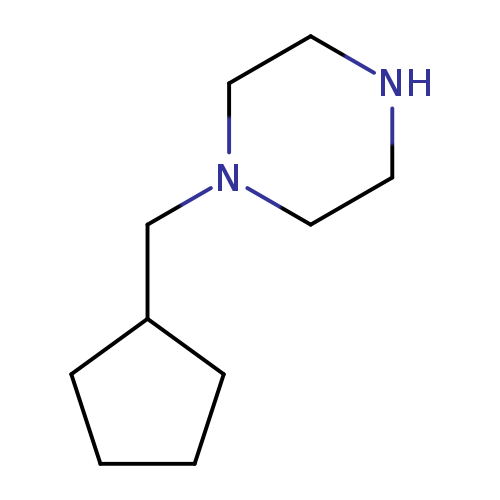 N1CCN(CC1)CC1CCCC1