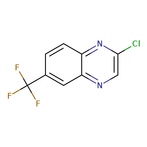 Clc1cnc2c(n1)ccc(c2)C(F)(F)F