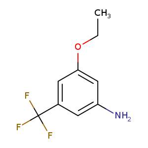 CCOc1cc(N)cc(c1)C(F)(F)F