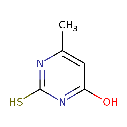 Cc1cc(O)nc(n1)S