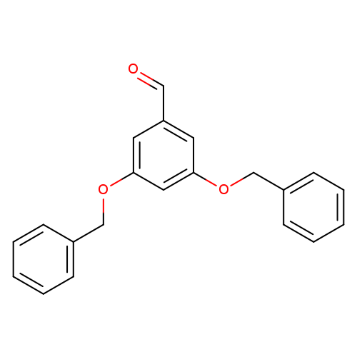 O=Cc1cc(OCc2ccccc2)cc(c1)OCc1ccccc1