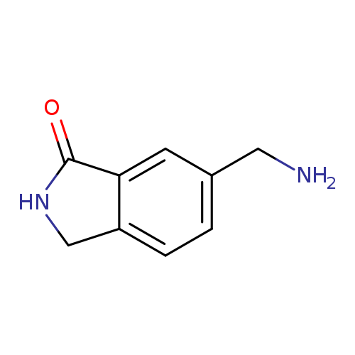 NCc1ccc2c(c1)C(=O)NC2