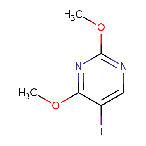 COc1ncc(c(n1)OC)I