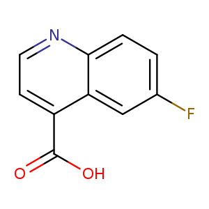 Fc1ccc2c(c1)c(ccn2)C(=O)O