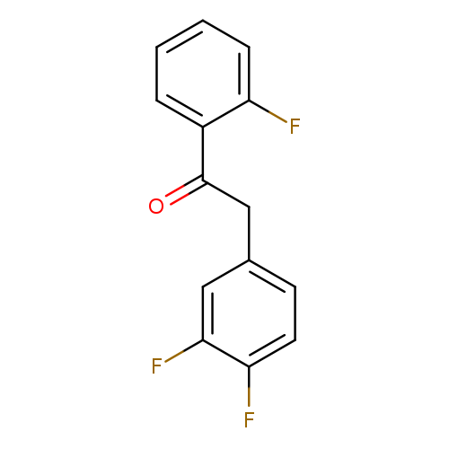 Fc1cc(ccc1F)CC(=O)c1ccccc1F