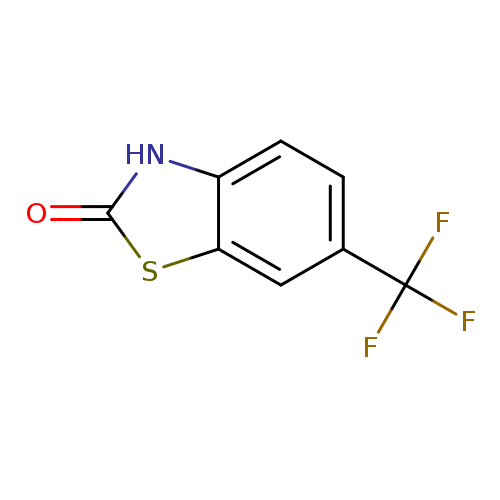 O=c1[nH]c2c(s1)cc(cc2)C(F)(F)F