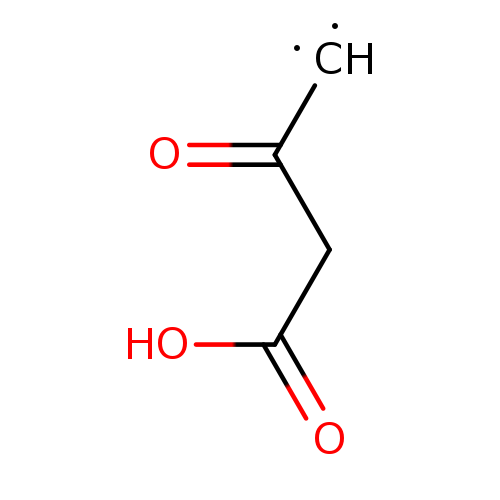 [CH]C(=O)CC(=O)O
