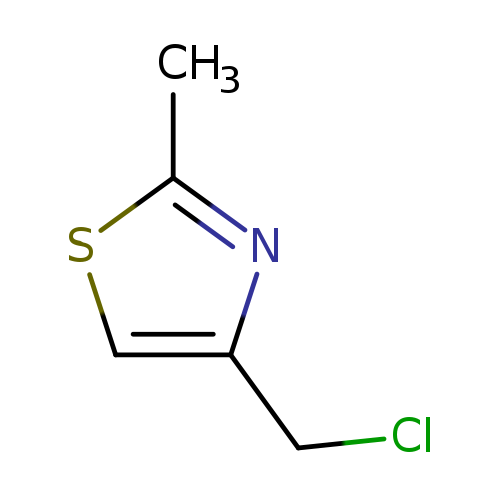 Cc1nc(cs1)CCl