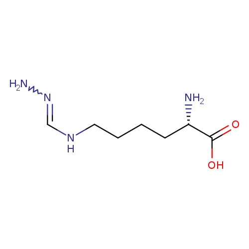 NN=CNCCCC[C@@H](C(=O)O)N