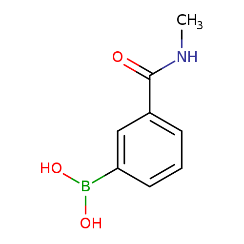 CNC(=O)c1cccc(c1)B(O)O