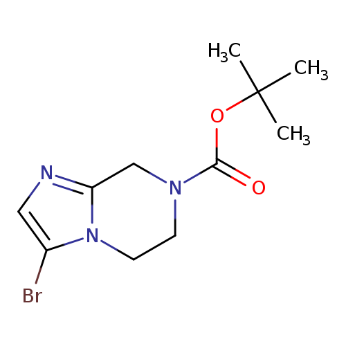 O=C(N1CCn2c(C1)ncc2Br)OC(C)(C)C