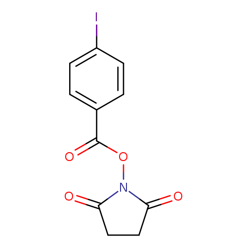 O=C(c1ccc(cc1)I)ON1C(=O)CCC1=O