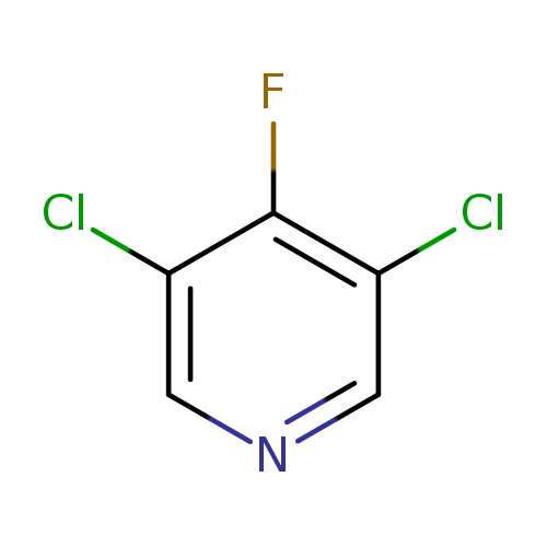 Clc1cncc(c1F)Cl