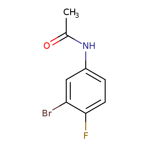 CC(=O)Nc1ccc(c(c1)Br)F