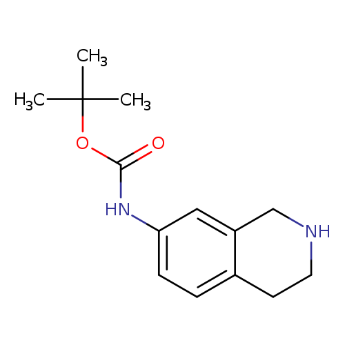 O=C(OC(C)(C)C)Nc1ccc2c(c1)CNCC2