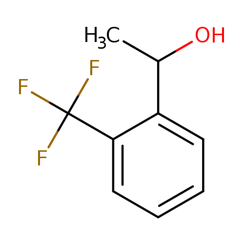 CC(c1ccccc1C(F)(F)F)O