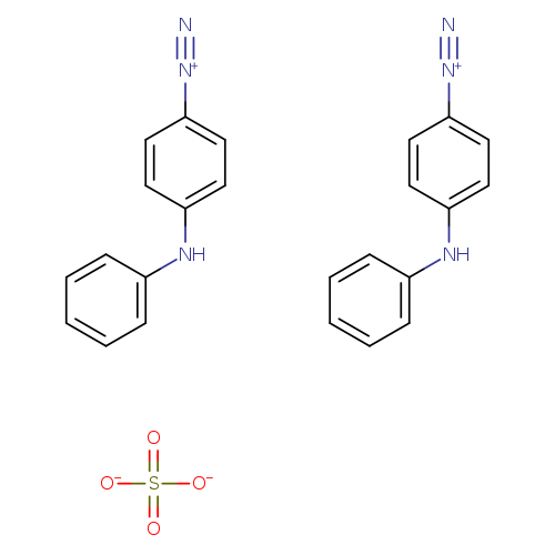 [O-]S(=O)(=O)[O-].N#[N+]c1ccc(cc1)Nc1ccccc1.N#[N+]c1ccc(cc1)Nc1ccccc1