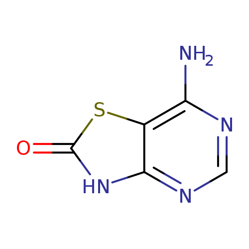 O=c1sc2c([nH]1)ncnc2N