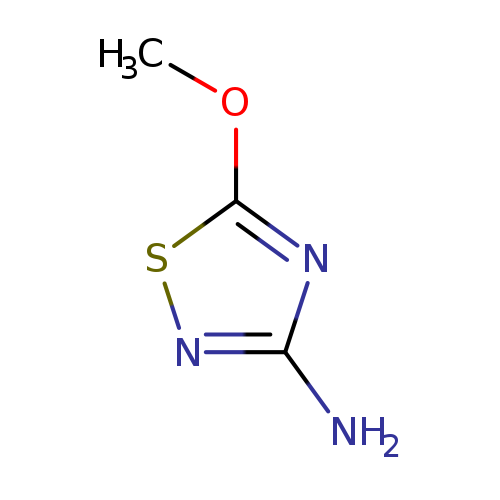 COc1nc(ns1)N