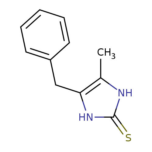 Cc1[nH]c(=S)[nH]c1Cc1ccccc1